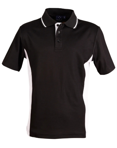 Picture of Winning Spirit, Kids TrueDry Contrast S/S Polo